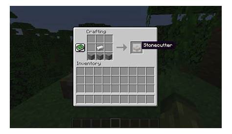 How do you make a stonecutter in Minecraft? - Rankiing Wiki : Facts