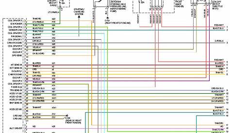 2001 dodge durango engine diagram