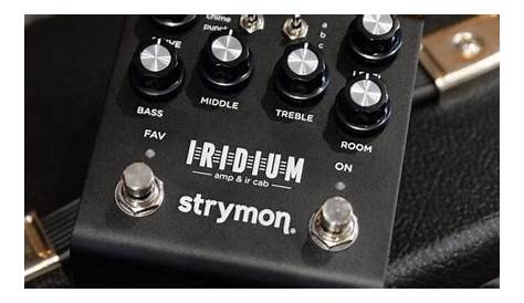Strymon Iridium: pedálový amp modeling a speaker emulator | frontman.cz