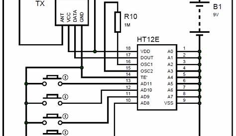 433mhz receiver circuit diagram