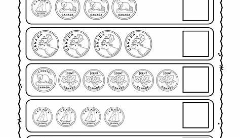 Canadian Money Worksheets - Counting Coins ! | Money worksheets