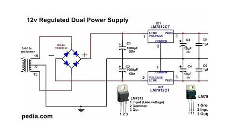 dc to dc power supply schematic