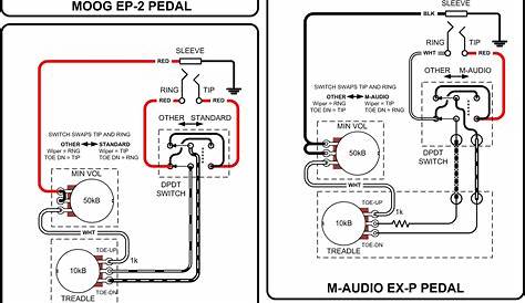 diy expression pedal schematic