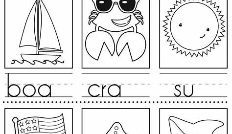 kindergarten activities printables free