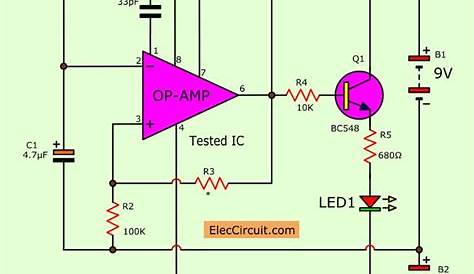 741 op amp schematic - Wiring Diagram and Schematics
