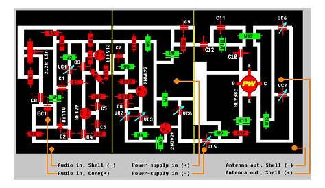 5 watt fm transmitter circuit diagram