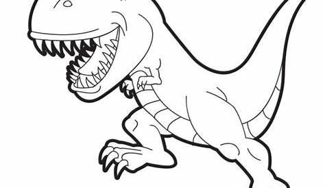 Get This Printable T Rex Coloring Pages Online 91060