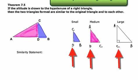 Geometry Similar Right Triangles Worksheet Answers – Kidsworksheetfun