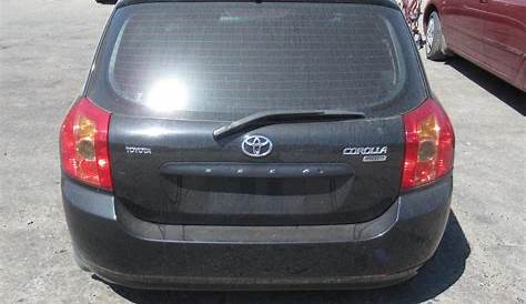 2005 Toyota Corolla Bumper