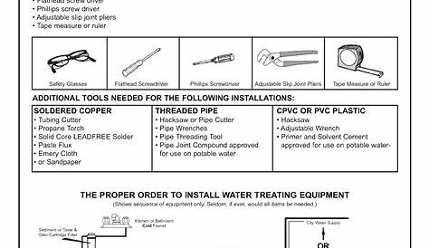 kenmore water softener user manual