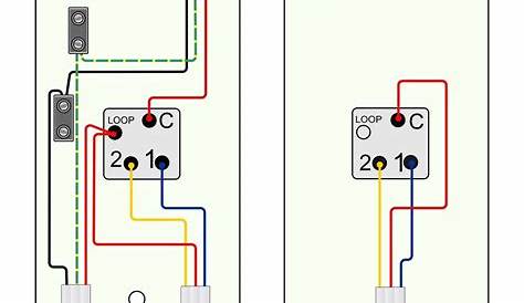 wiring diagram of two way switch