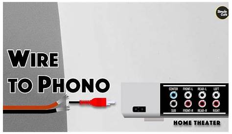 Speaker Wire to Phono (RCA Plug) - YouTube