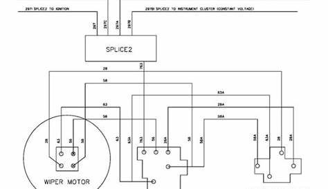 Rear Wiper Motor Wiring Diagram