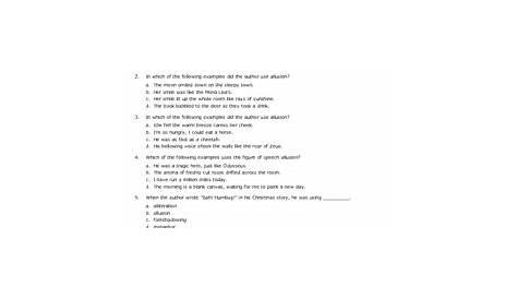 Allusions - A Printable From Help Teaching | Social studies worksheets