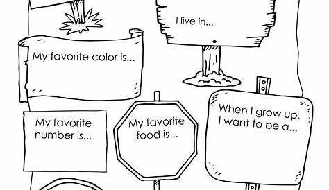 printable all about me worksheet