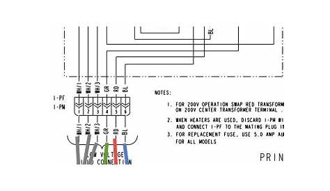 trane control board wiring diagram