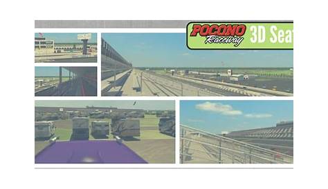 Pocono Raceway Adds 3D Map Feature - Pocono Raceway - The Tricky Triangle