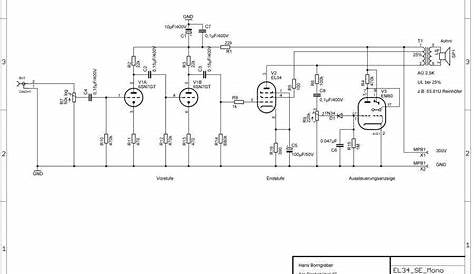 el34 se amplifier schematic