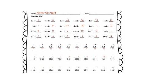 Mixed Multiplication and Division Worksheets | Use in Distance Learning