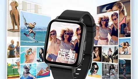 Glory Fit Smart Watches for Android and Iphone Phone 1 69 Touch Screen