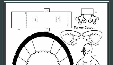 thanksgiving cut out printable