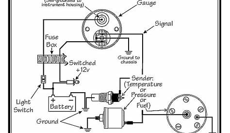vdo oil pressure gauge wiring diagram