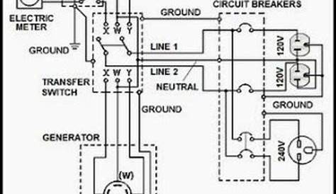 automatic transfer switch schematic