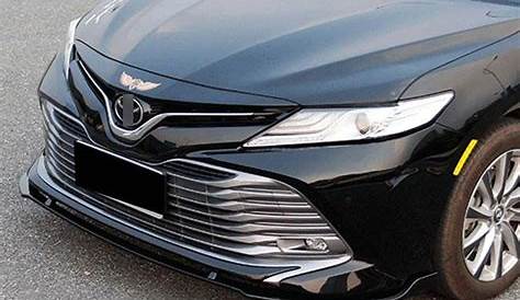 2021 toyota camry front lip