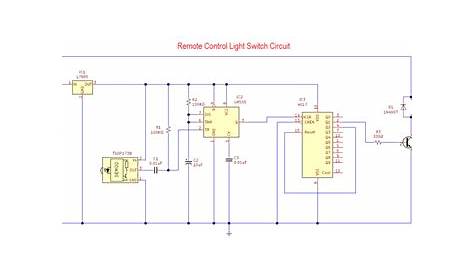 Remote control light switch circuit - theoryCIRCUIT - Do It Yourself