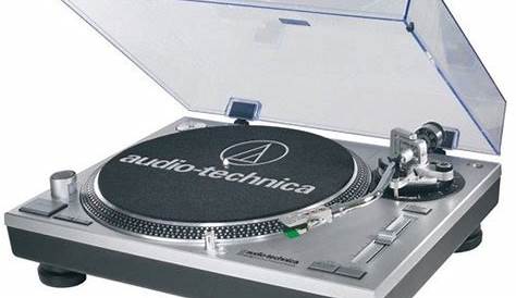 Audio-Technica AT-LP120-USB Direct-Drive Professional Turntable in Silver