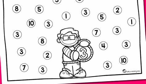 Number Recognition Worksheets | Totschooling - Toddler, Preschool