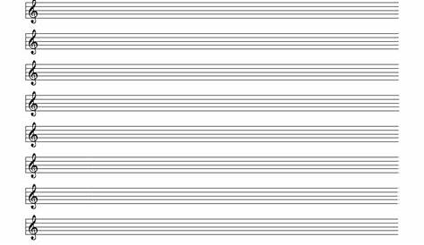 printable blank sheet music free