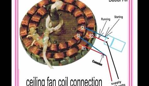 Winding Connection Of Ceiling Fan - Home Mybios