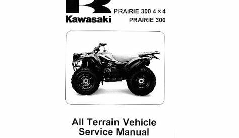 2000 Kawasaki Prairie 300 Wiring Diagram