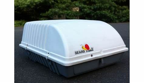 sears x cargo car top carrier manual