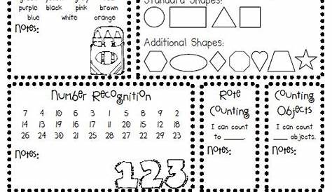 Homeschool Parent: Printable Kindergarten Assessments