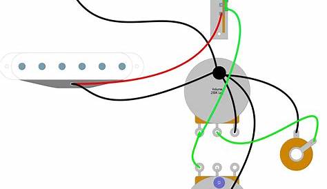 guitar wiring diagrams 1 pickup
