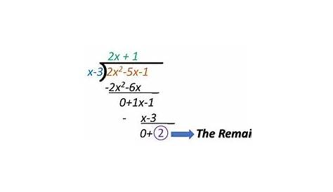 finding the remainder of a polynomial