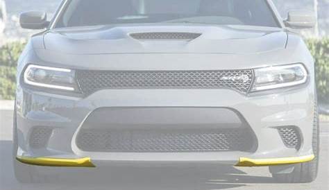 Compatible With 15-19 Dodge Charger SRT Scat Pack Front Bumper Lip