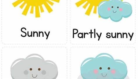 weather chart for kids