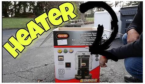 I purchased a Dyna-Glo Kerosene Heater 23,800 BTUs - YouTube