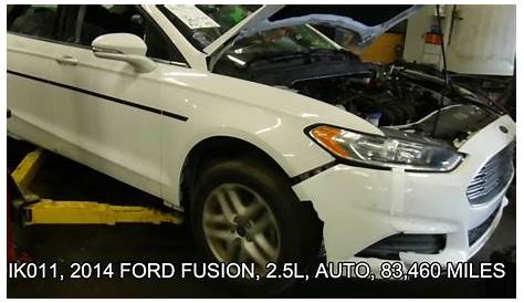 1IK011 2014 Ford Fusion engine and transmission test - YouTube