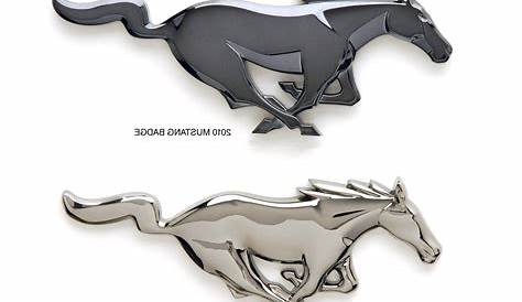 ford mustang horse logo drawing
