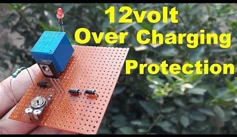 12volt Battery Overcharge Protection Circuit Diagram - YouTube