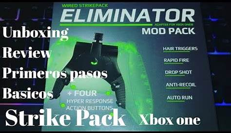 Strike Pack Eliminator Unboxing / Review / Primeros Pasos De