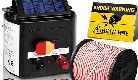 electric fence energizer battery
