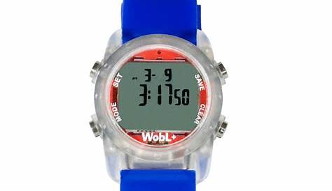 WobL Watch I 9-Alarm Vibrating Reminder Watch | Potty Training Tool I