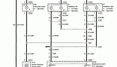 2003 Ford Taurus Wiring Diagram