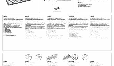 LOGITECH K310 KEYBOARD SETUP MANUAL | ManualsLib