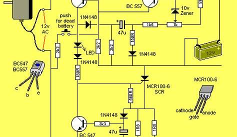 30a battery charger circuit diagram
